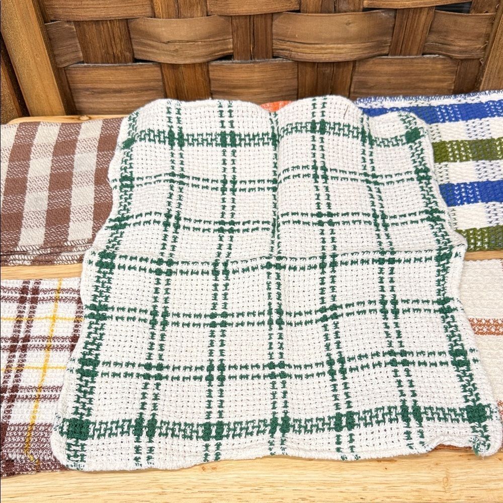 Plaid Kitchen Linen Set - Multicolor - Picture 2 of 2